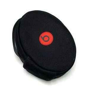 Beats by Dre Zip Up Pouch Bag Soft Travel Case Storage for Solo Headphones Black
